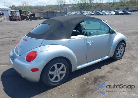 2004 Volkswagen New Beetle Gls 1.8T from USA, damaged, VIN 3VWCD21Y64M300742
